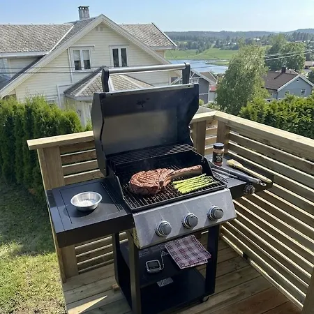 Private Modern Home, Garden And Seaview Sarpsborg